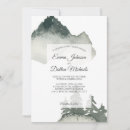 Zoek naar mountain wedding uitnodigingen Minimalistisch