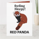 Zoek naar rode panda kaarten Voor haar