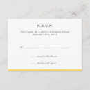 Zoek naar huwelijk antwoordkaarten Chic