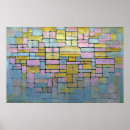 Zoek naar mondrian posters Blauw