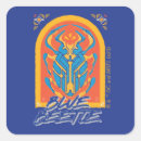 Zoek naar mestkever stickers Blue beetle live actie