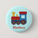 Zoek naar trein buttons Blauw