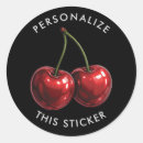 Zoek naar retro kersen stickers Vintage