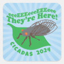 Zoek naar cicaden stickers Entomologie