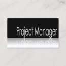 Zoek naar project manager visitekaartjes Zwart