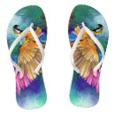 Zoek naar papegaaien slippers Waterverf