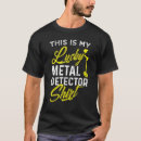 Zoek naar metaal detector tshirts Jager