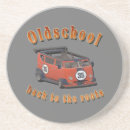 Zoek naar oude auto onderzetters Retro