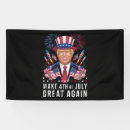 Zoek naar donald trump spandoeken Amerika