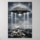 Zoek naar vintage ufo kunst Sci fi
