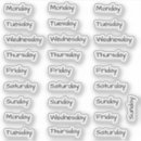 Zoek naar weekdagen stickers Dagelijks