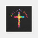 Zoek naar redder servetten Jesus