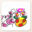 Zoek naar poedel onderzetters Bloemen