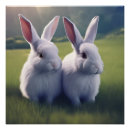 Zoek naar twee konijnen posters Voor iedereen