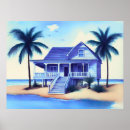 Zoek naar strandhuis posters Beach