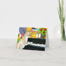 Zoek naar grappige piano kaarten Kat