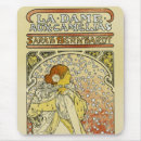 Zoek naar alphonse mucha muismatten Jugendstil