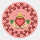 Zoek naar claddagh stickers Hart