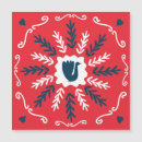 Zoek naar kerstkaarten onderzetters Vintage