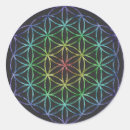 Zoek naar heilige geometrie stickers Bloem