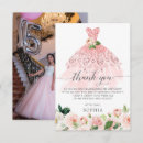 Zoek naar quinceanera kaarten Dank u