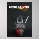 Zoek naar drugs posters Rood