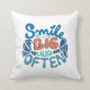 Zoek naar smile kussens Citaat
