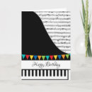 Zoek naar muziek zwart wit kaarten Piano