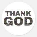 Zoek naar god zij dank stickers Schattig