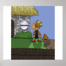 Zoek naar jonge kip kunst Jongen