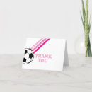 Zoek naar voetbal meisje kaarten Roze