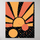 Zoek naar oranje patroon posters Rood