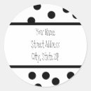 Zoek naar zwarte stip stickers Polka dot