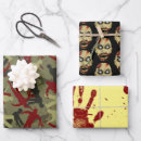 Zoek naar bloed cadeaupapier Zombie