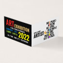 Zoek naar tentoonstelling visitekaartjes Kunstenaars
