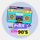 Zoek naar nostalgische stickers Grappig
