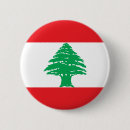 Zoek naar libanon buttons Vlag van libanon