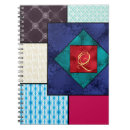 Zoek naar patchwork quilt notitieboeken Kleurrijk