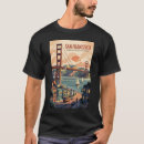 Zoek naar san tshirts Gouden gate bridge