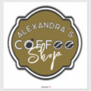 Zoek naar koffiehuis stickers Bedrijfszaken
