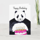 Zoek naar panda verjaardagskaarten Voor iedereen