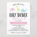 Zoek naar giraffe babyshower uitnodigingen Olifant