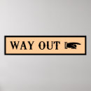 Zoek naar uitgang posters Elk persoon