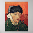 Zoek naar oor posters Zelfportret met verbonden oor