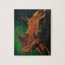 Zoek naar rhinoceros puzzels Kinderen
