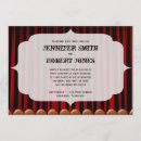 Zoek naar theater gordijnen uitnodigingen Rood