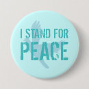 Zoek naar vredesduif buttons Activist