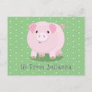 Zoek naar cartoon pig briefkaarten Elk persoon