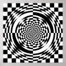 Zoek naar illusies posters Optische illusie