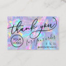Zoek naar thank you visitekaartjes Bedankt voor je aankoop